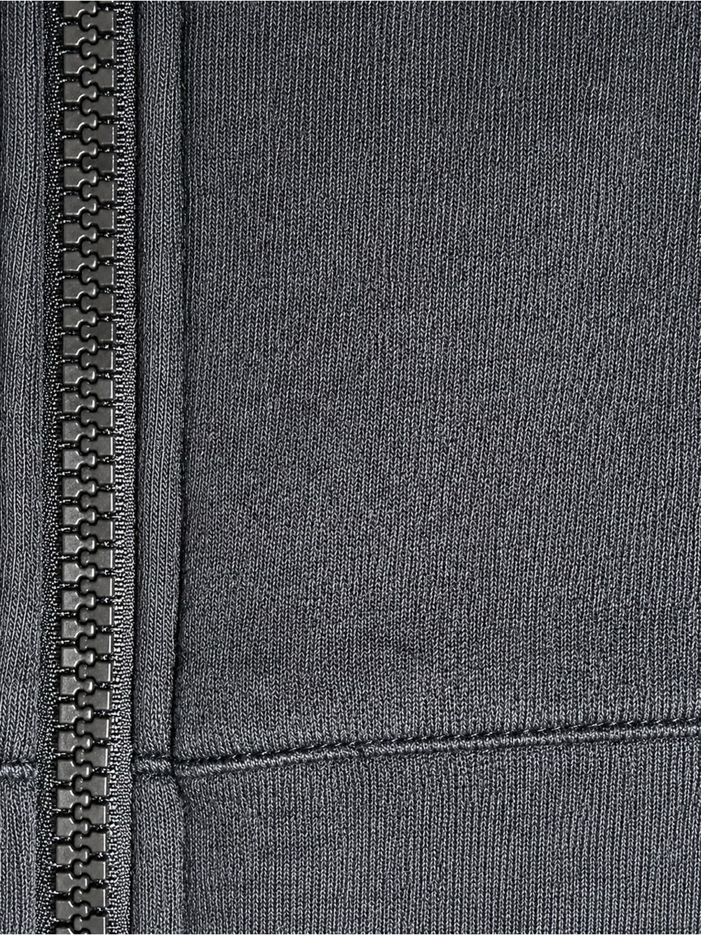 Nike Full Zip Hoodie Youth Small Black Fleece Swoosh - Picture 3 of 3